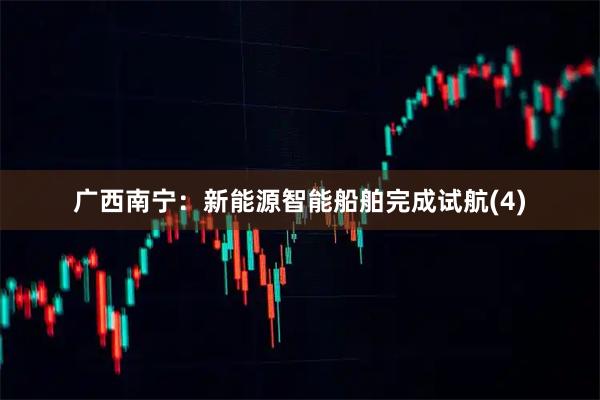 广西南宁：新能源智能船舶完成试航(4)