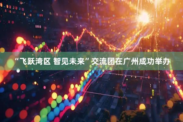 “飞跃湾区 智见未来”交流团在广州成功举办